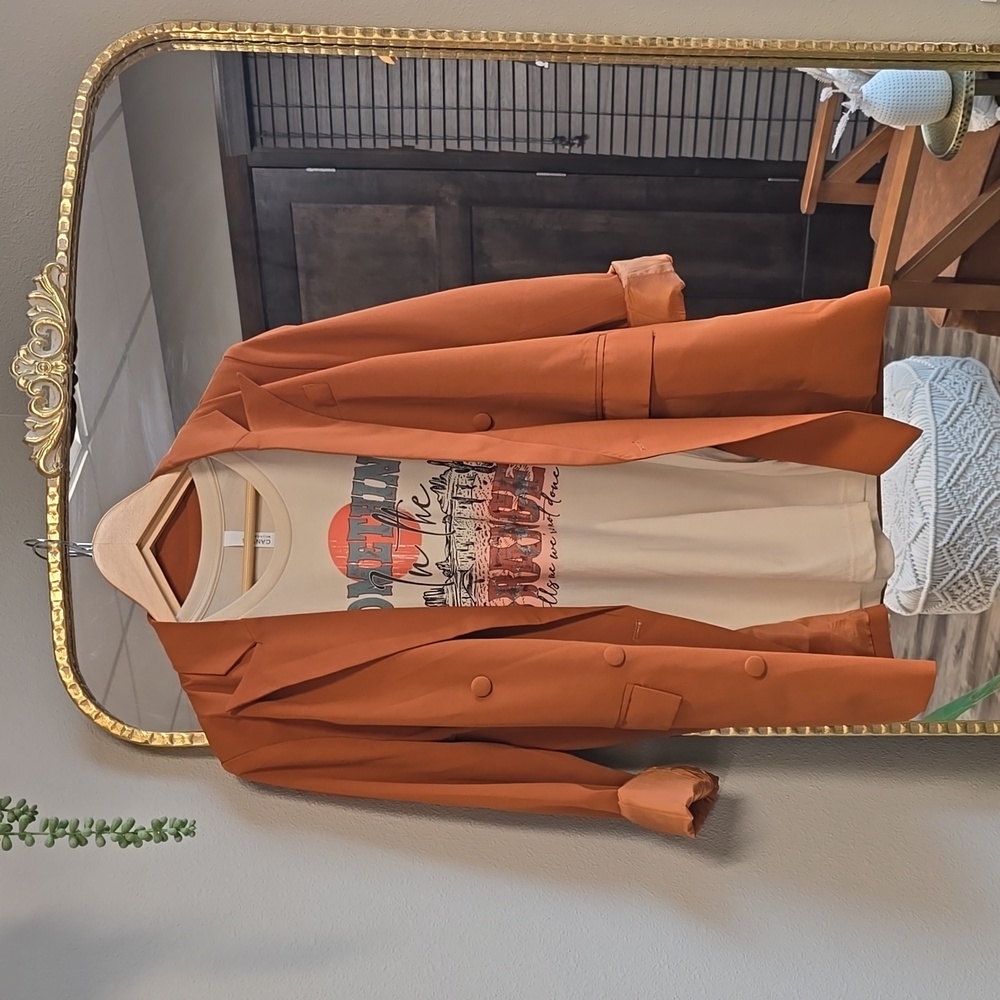 Rust blazer - Picture 3 of 3